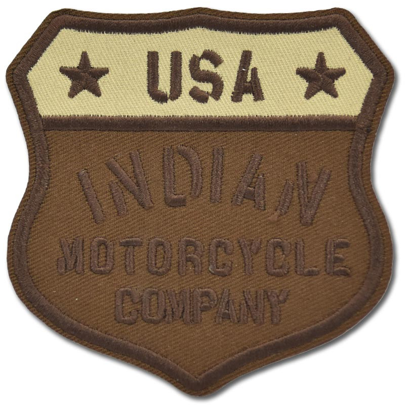 Moto nášivka Indian Motorcycle Company Shield 9 cm x 9 cm