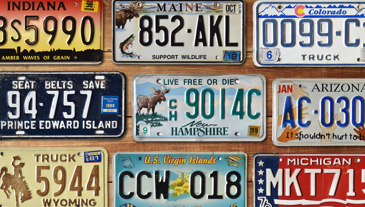 Americké ŠPZ: Zberateľské klenoty, suveníry a kus histórie